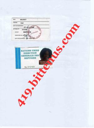 419My refugee ID card Mgt